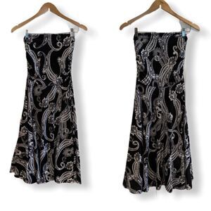 𝅺LAPIS strapless dress